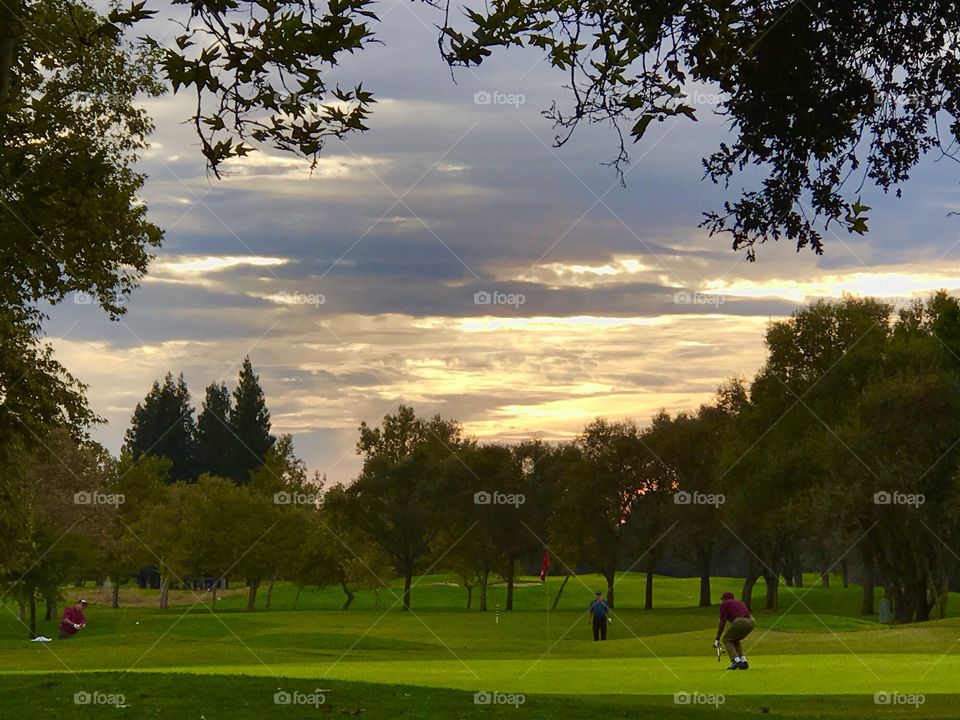 View from 17 Green