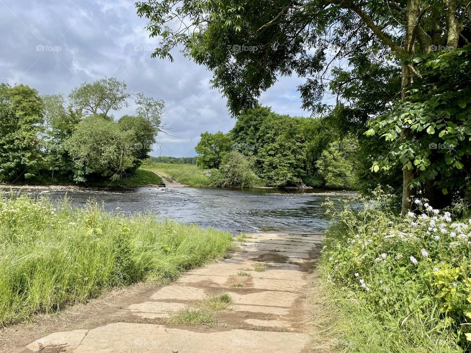 Today’s June walk … weather looks like rain but fortunately it didn’t ! 2024 💚