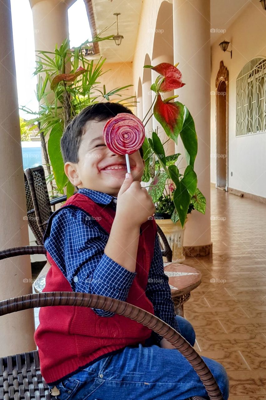 sabor de infância,  pirulito