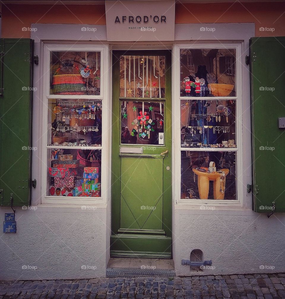 African store in Switzerland