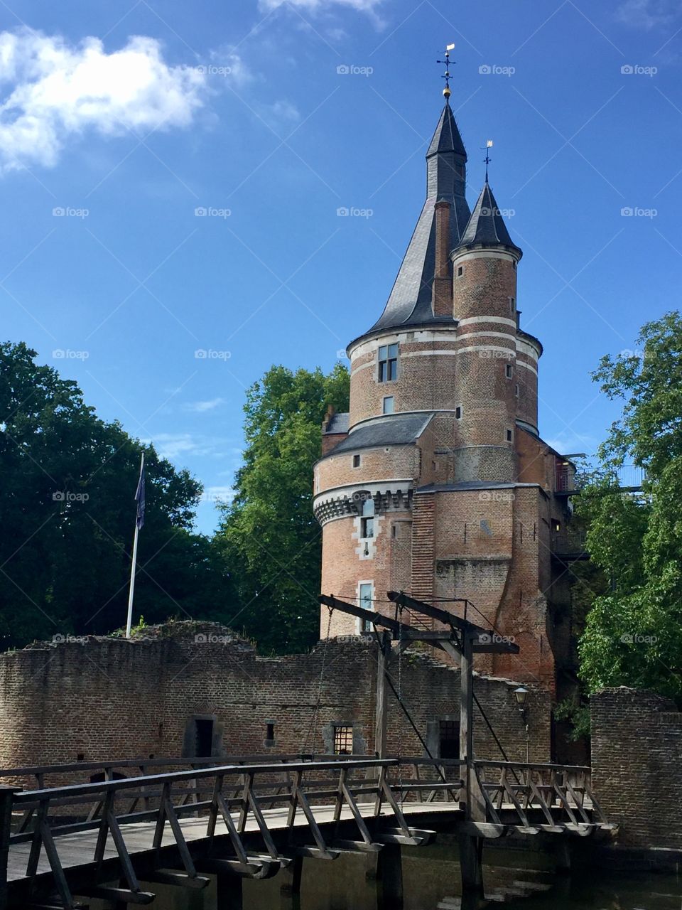 Castle, Wijk bij Duurstede, the Netherlands 