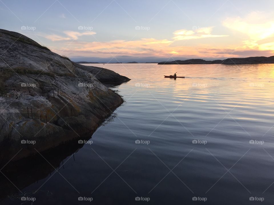 Distant view of boat