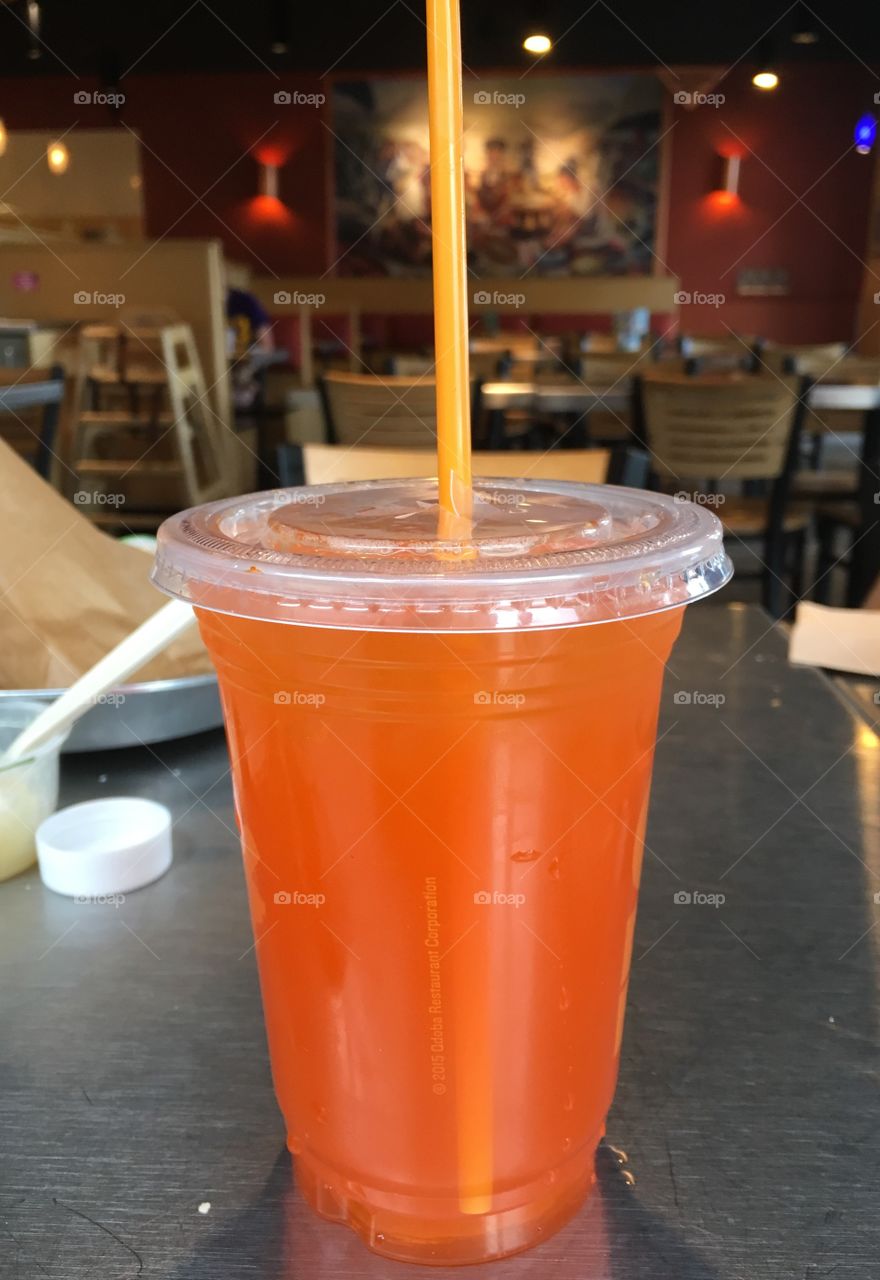 Orange hi-c drink