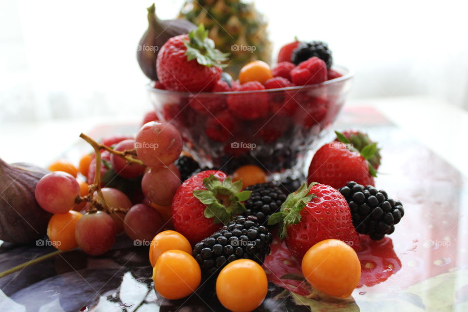 fruits and berries