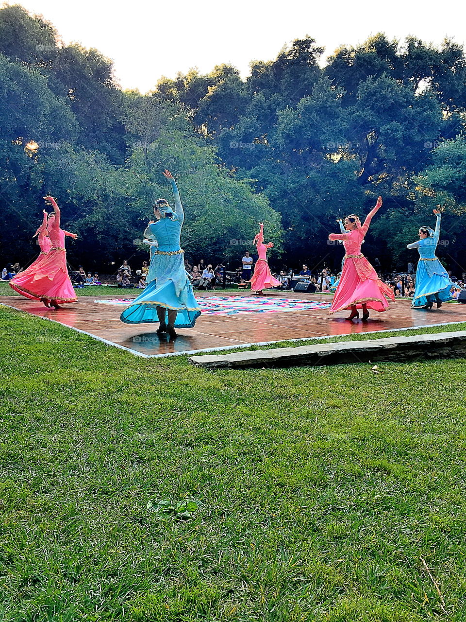 Performance at Descanso gardens