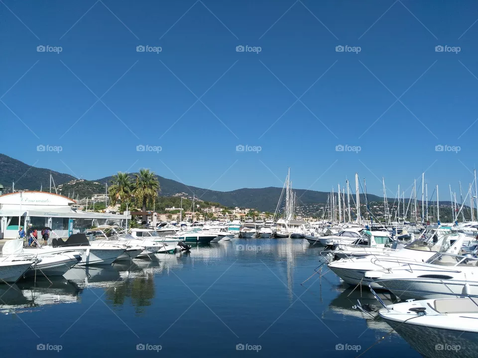 frankreich coast Boat Yacht sailing
