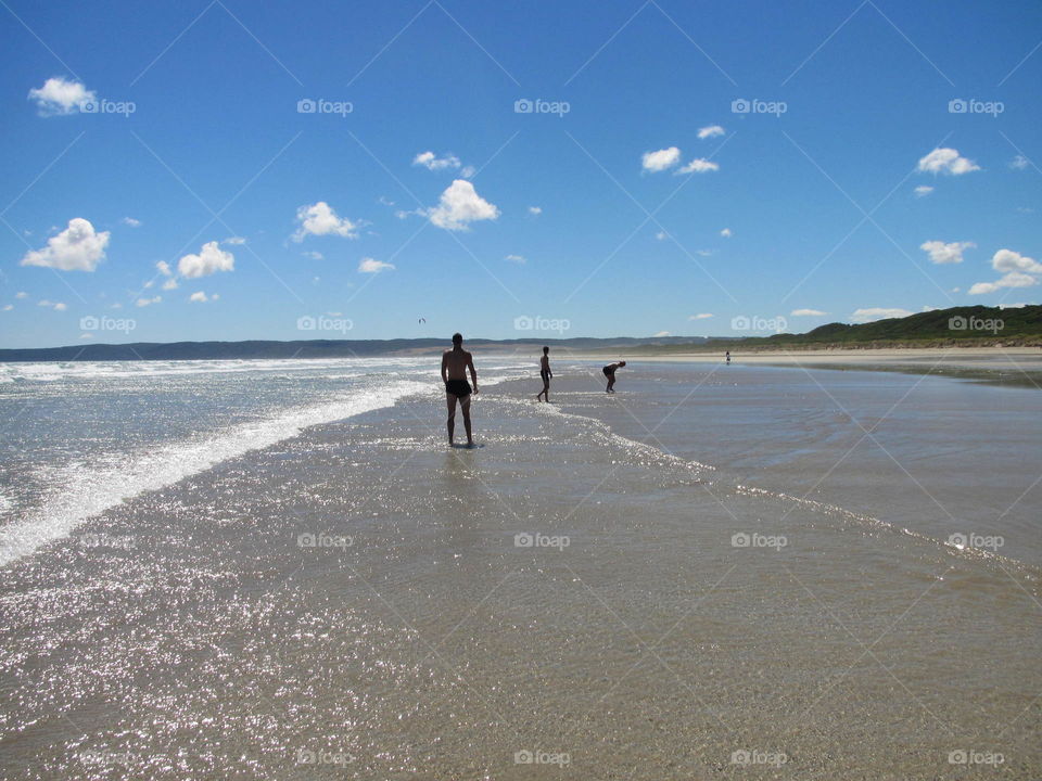 Beach scene Australia 