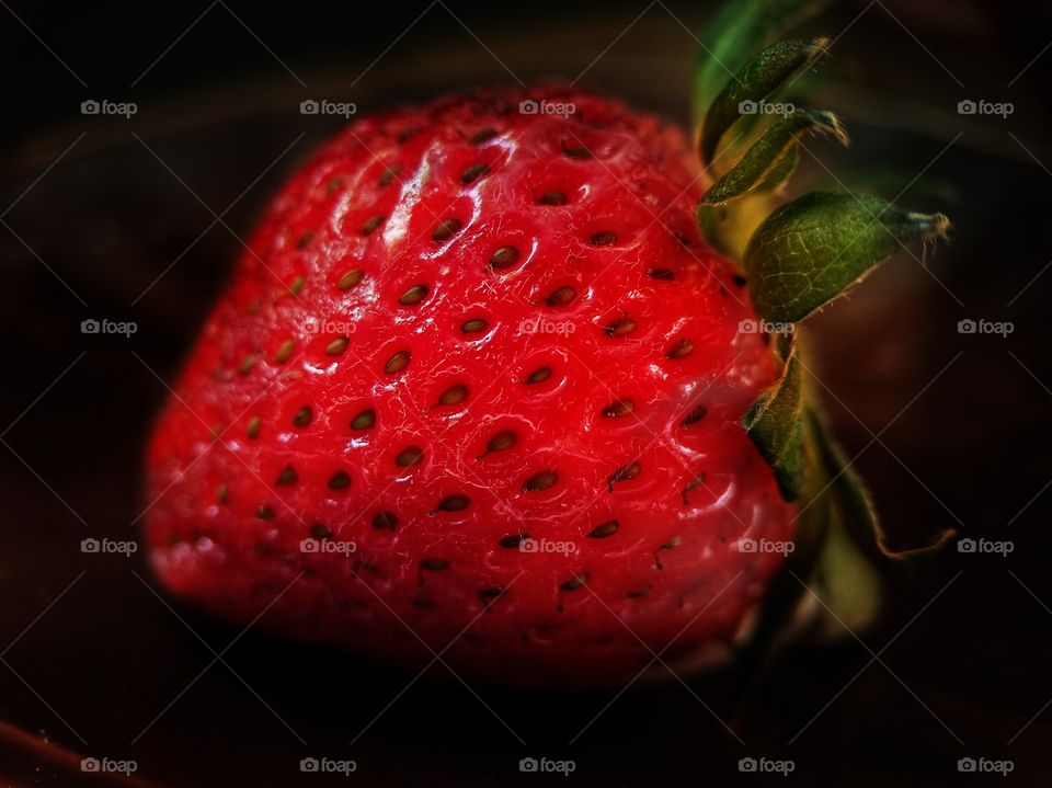 Juicy strawberries