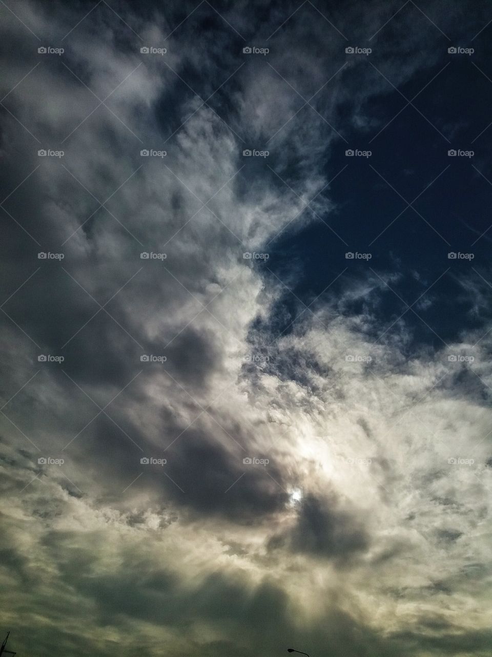 Afternoon Sky Background