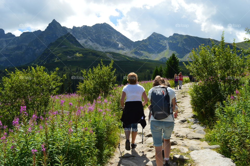 Hiking trails Tatra Mountains in Poland