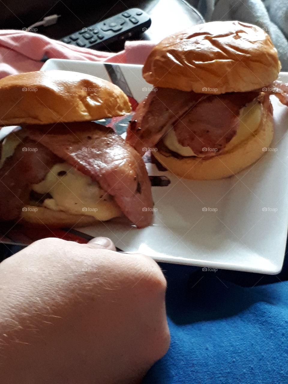 Bacon burger n cheese