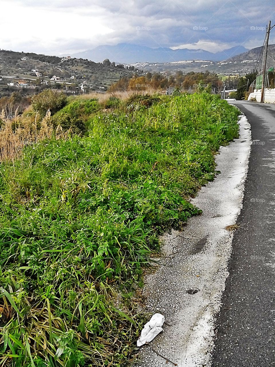 Walking route . Beautiful views on my walking route 