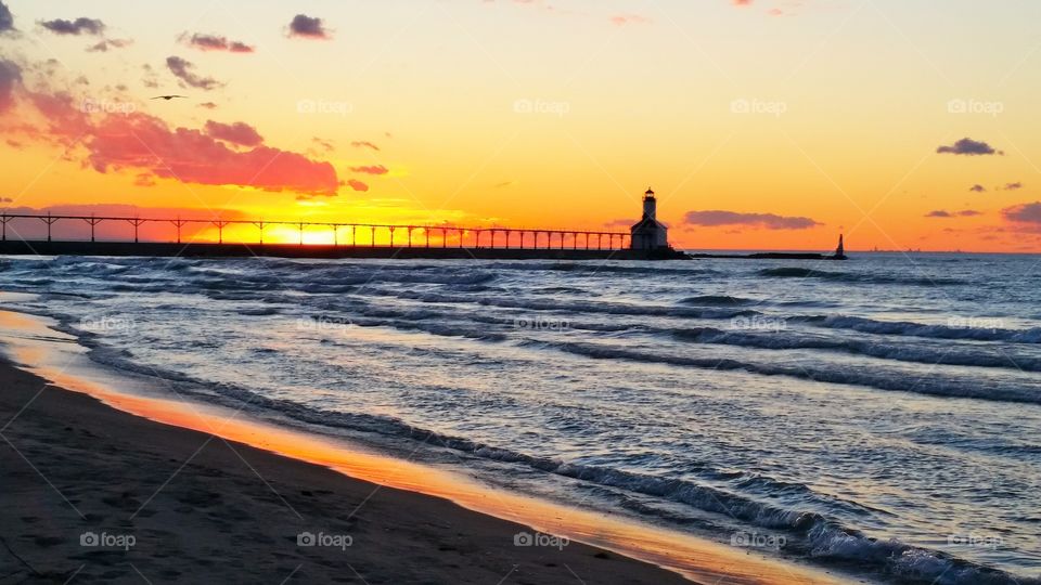 Lake Michigan Sunset