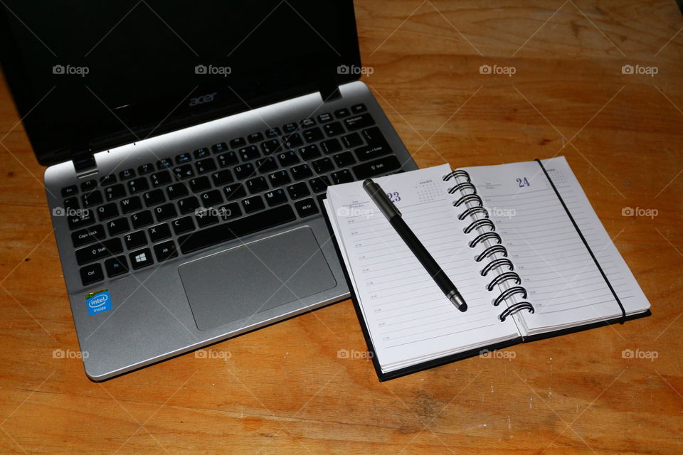 laptop and notebook