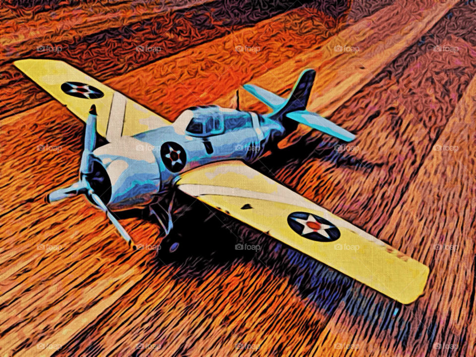 grumman aircraft carrier airplane toy grumman f4f by threeboydad