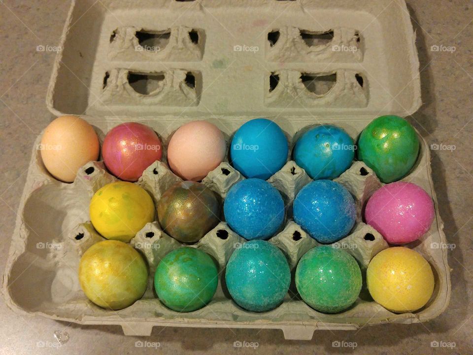 Easter eggs