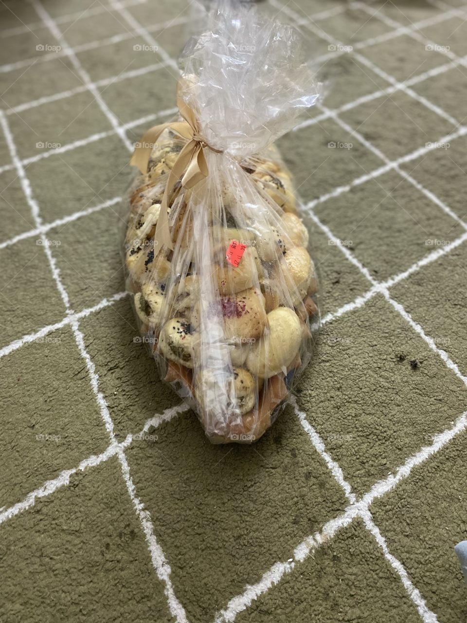 Mixed pastries with soft drink