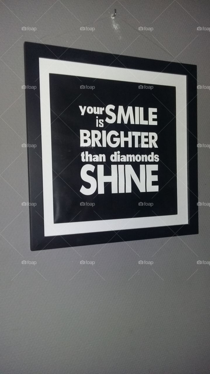 quote Your smile is....