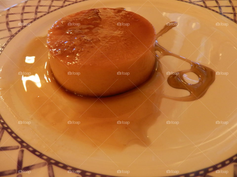 Crème caramel 