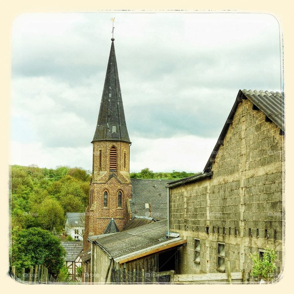 Church Steeple in Nierendorf