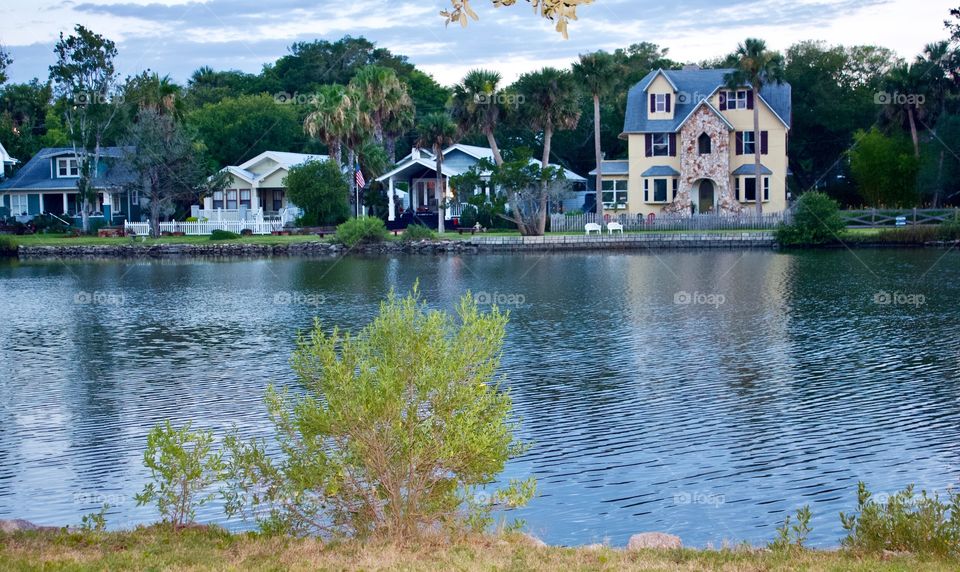 Waterway in historic St. Augustine.