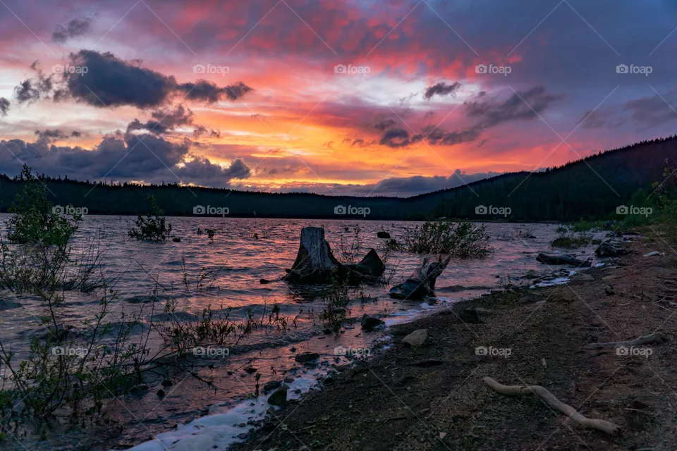 Sherbet sky