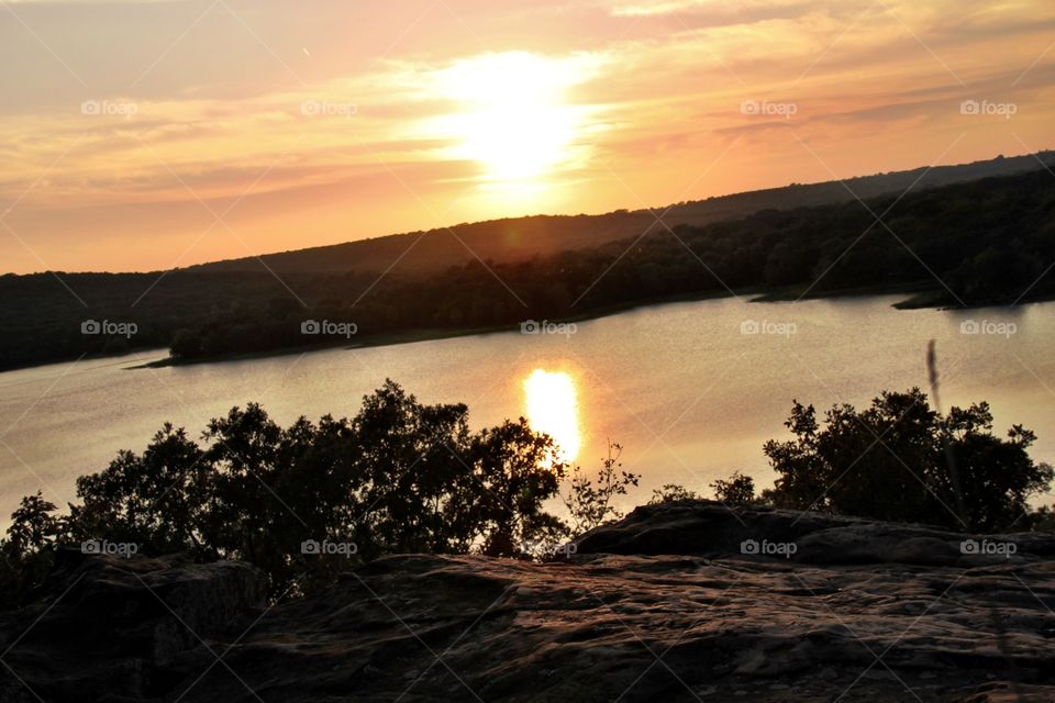 Beautiful Lake Sunset 