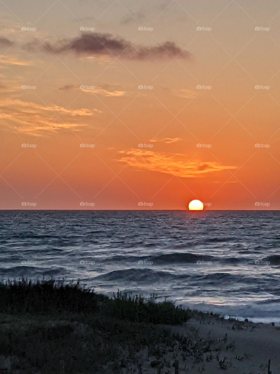 sunrise ocean Outer Banks NC