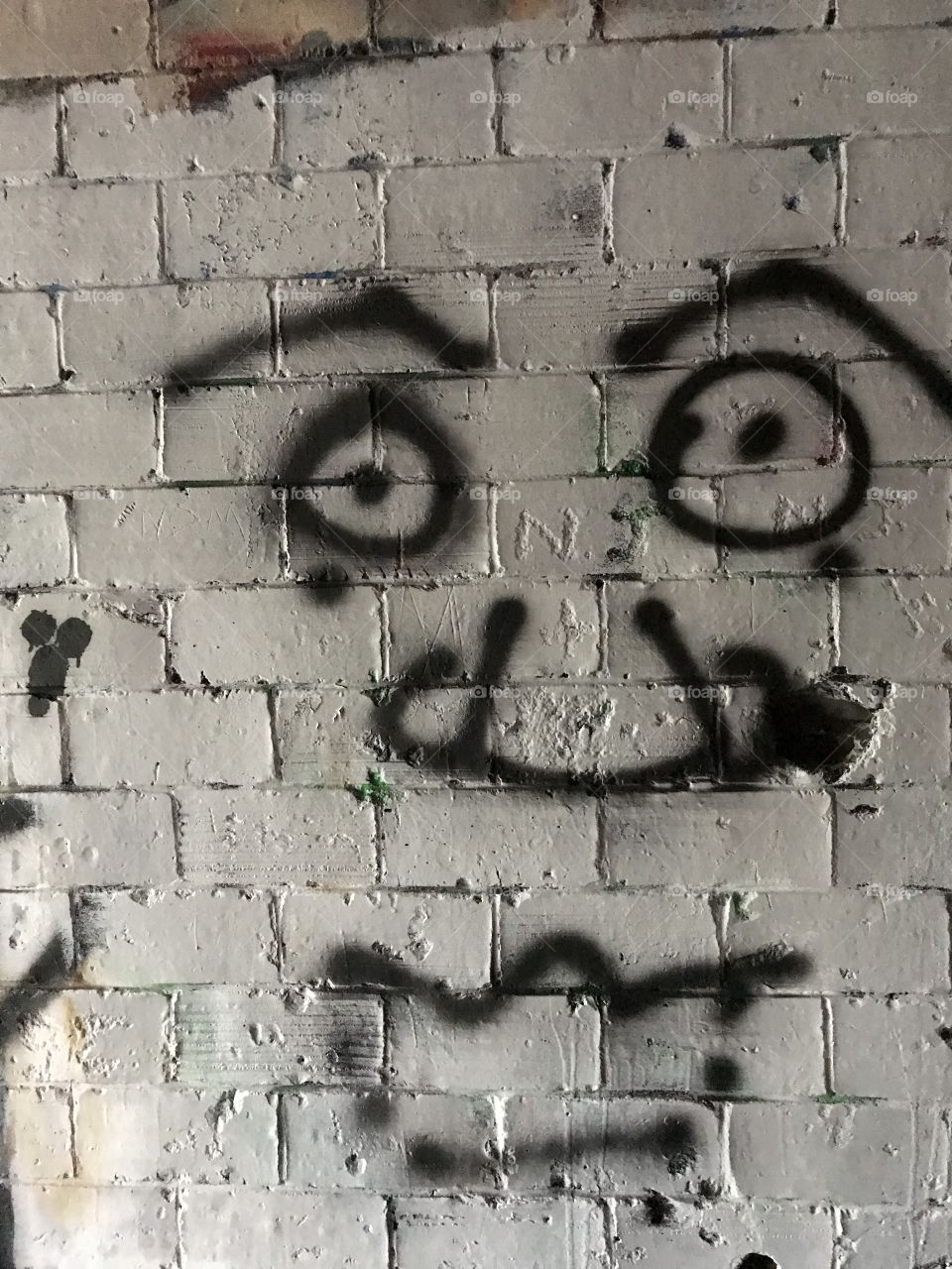 Graffiti in Fort Revere 