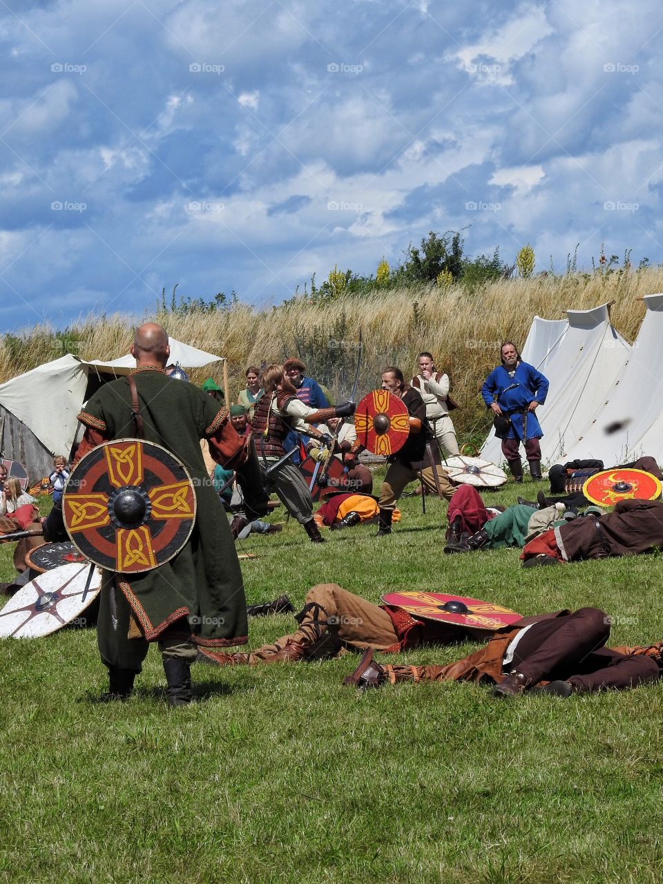 Viking battle