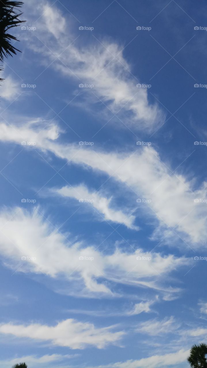 The sky is very very beautyfull click and bluesky