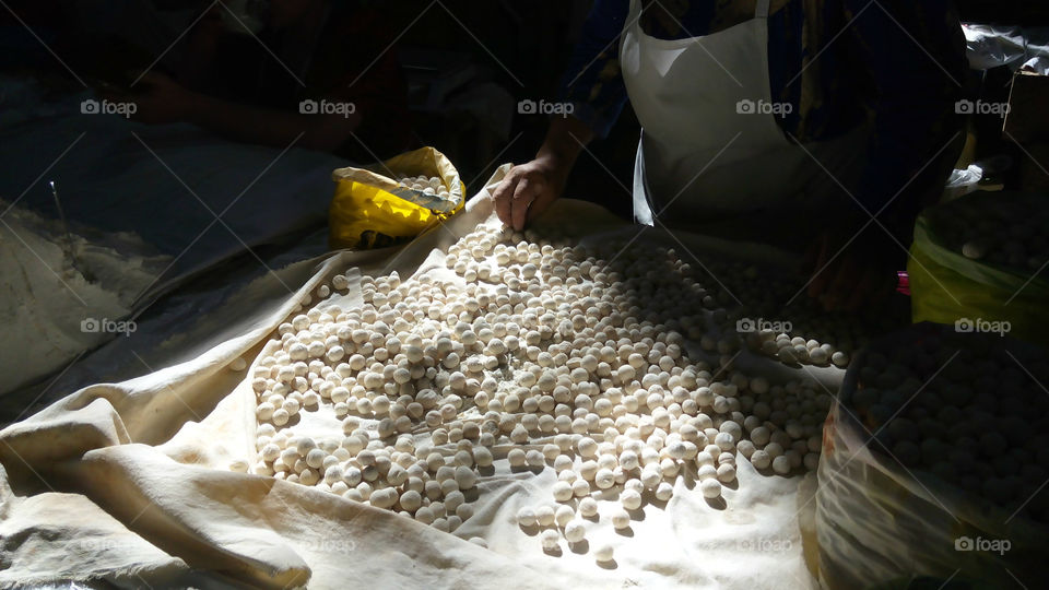 Dry joghurt balls - khuruts