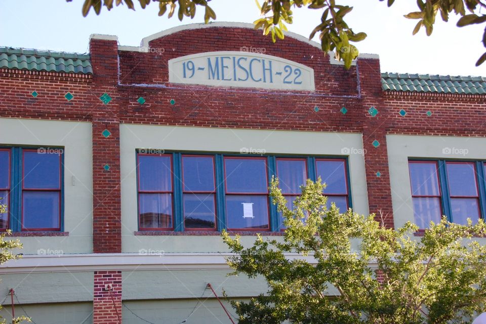 Historic downtown facade