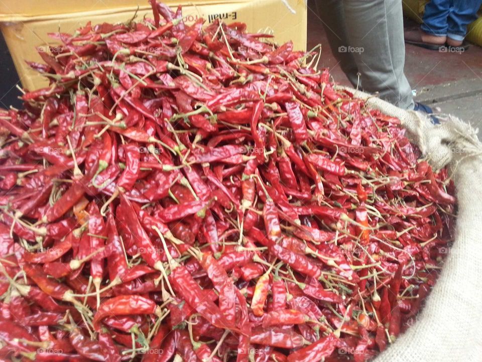 chilli pile