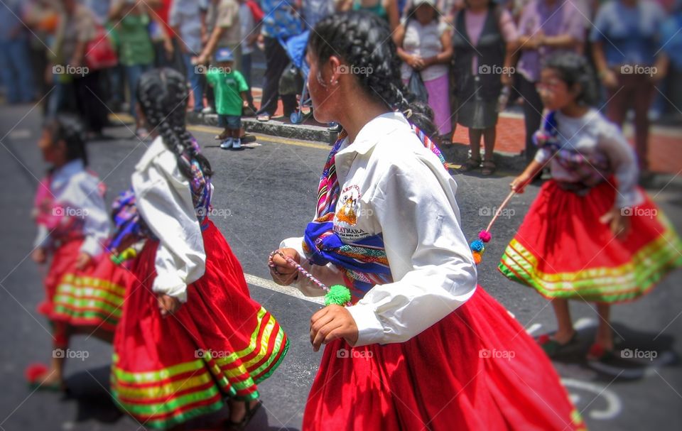 Carnival in Lima