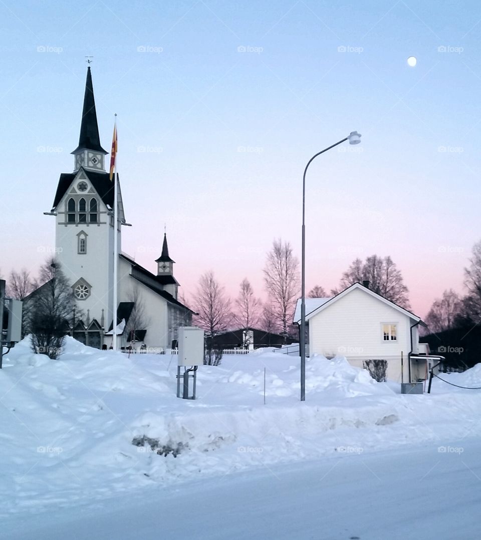 White church