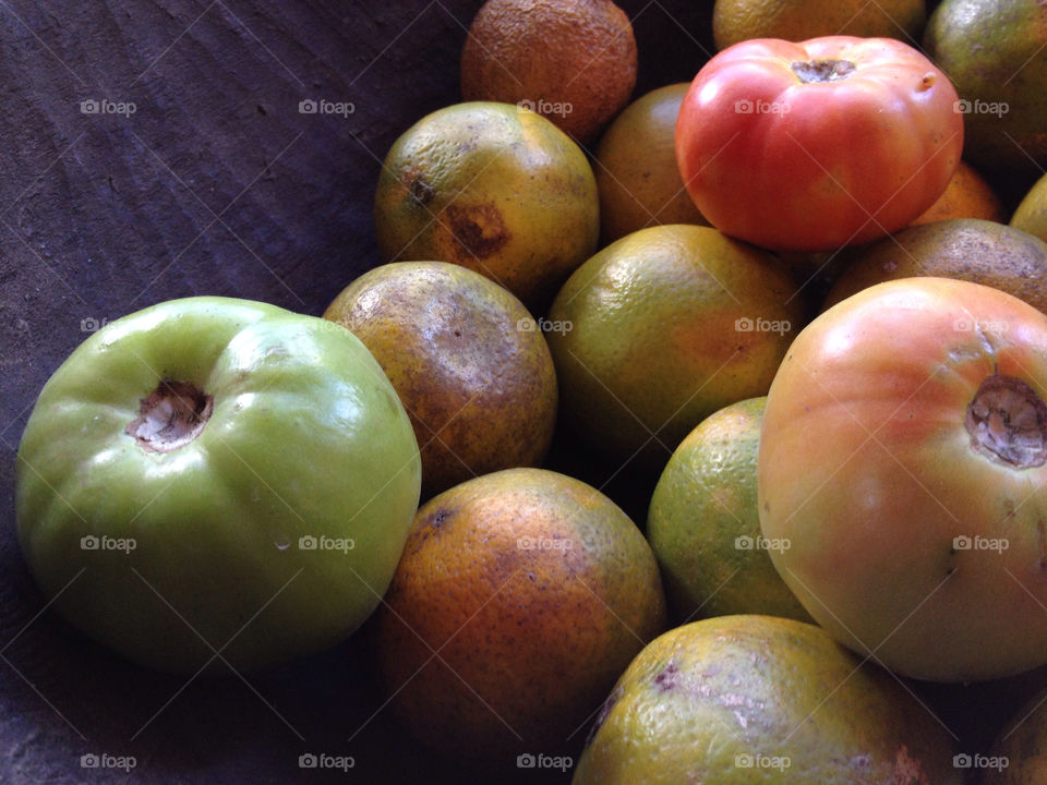 Bincha of fruits