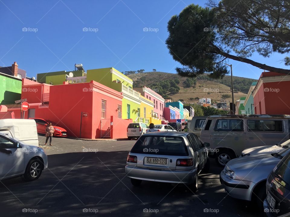 Neighborhood in Cape Town