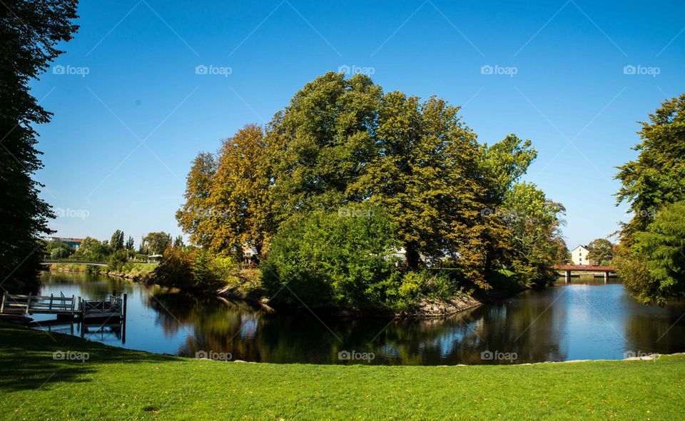 Park in Malmo Sweden