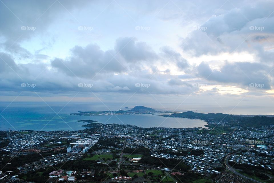 Oahu from the Stairway to Heaven