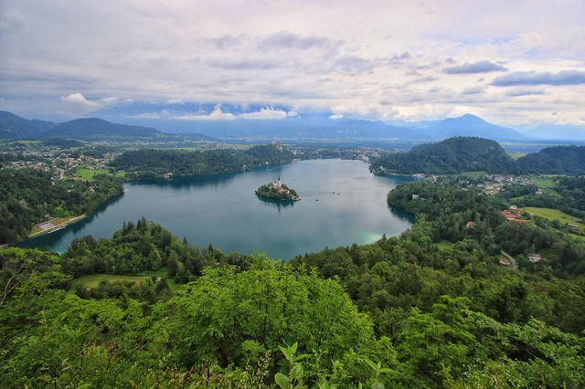 Hiking Lake Bled, Slovenia