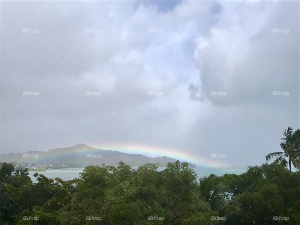 rainbow after the rain