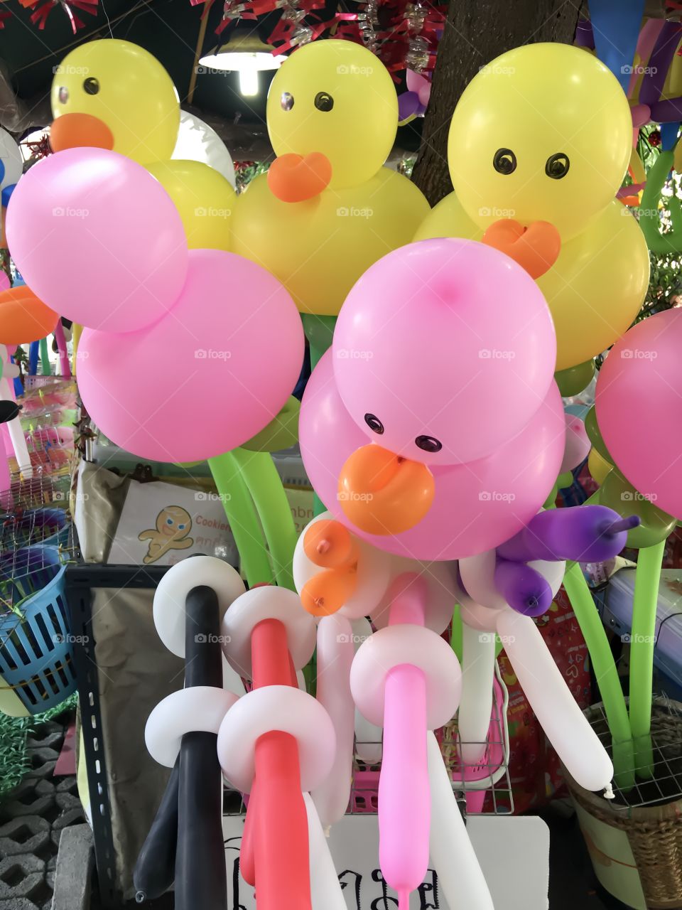 Cute fancy animal balloons
