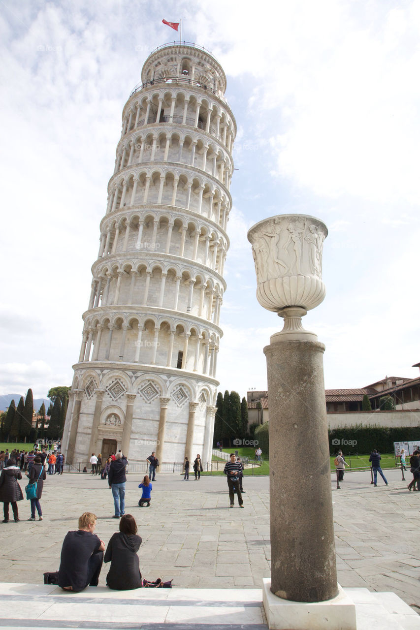 Leaning Tower of Pisa.