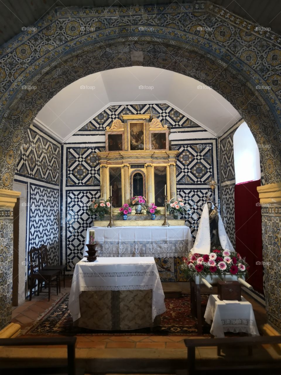 Church, Nossa Senhora da Luz, Castelo de Vide, Portugal