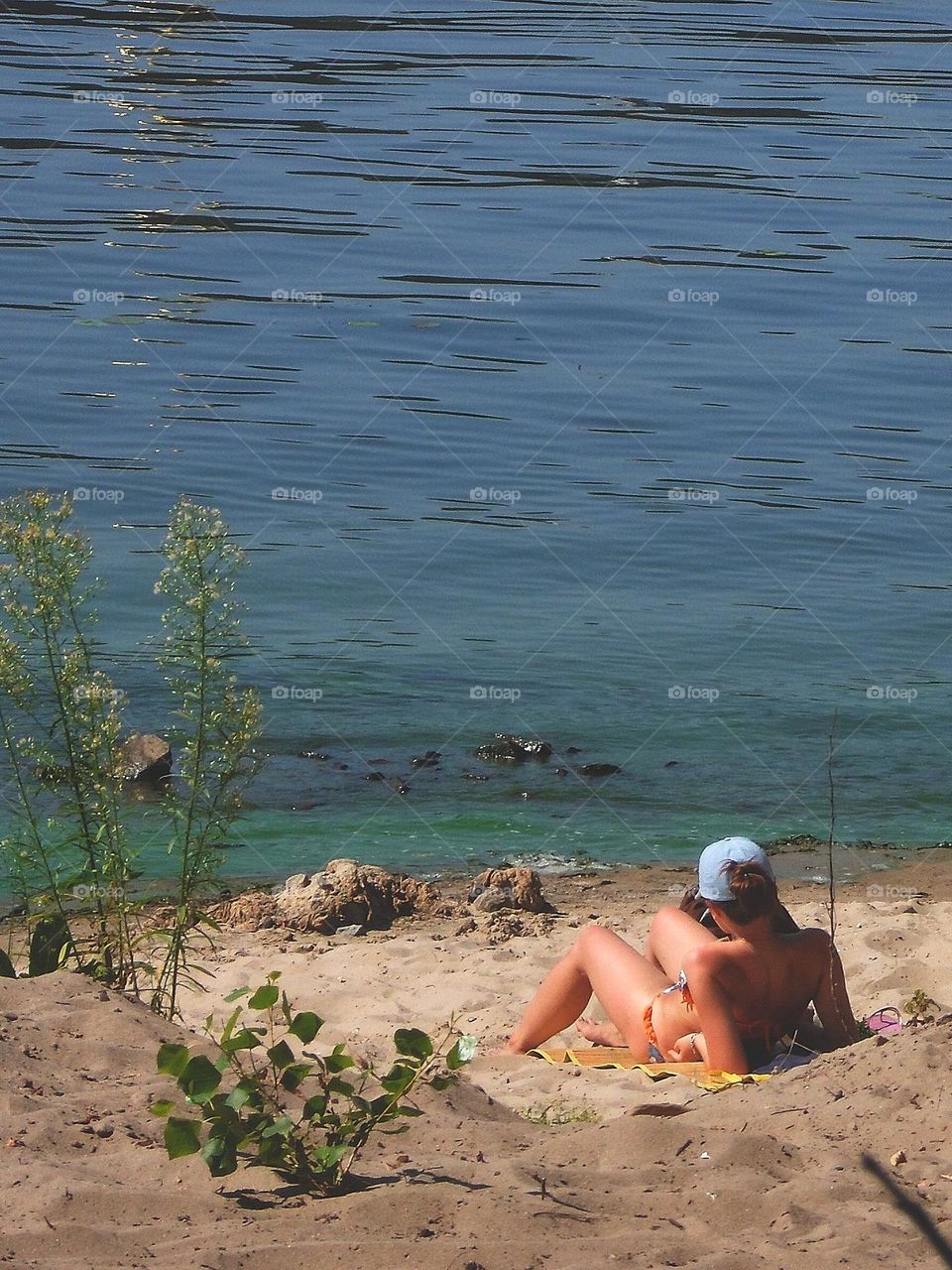 the Dnieper river in the city of Kyiv