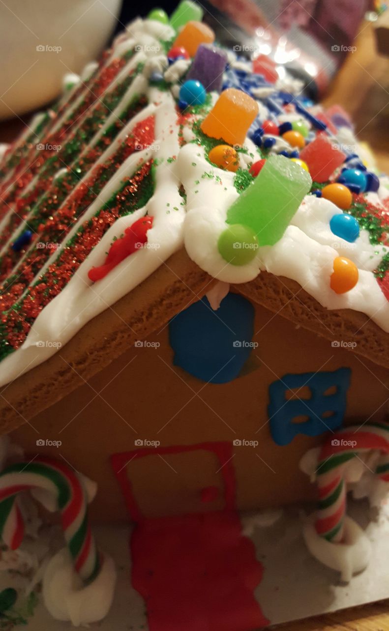 gingerbread house