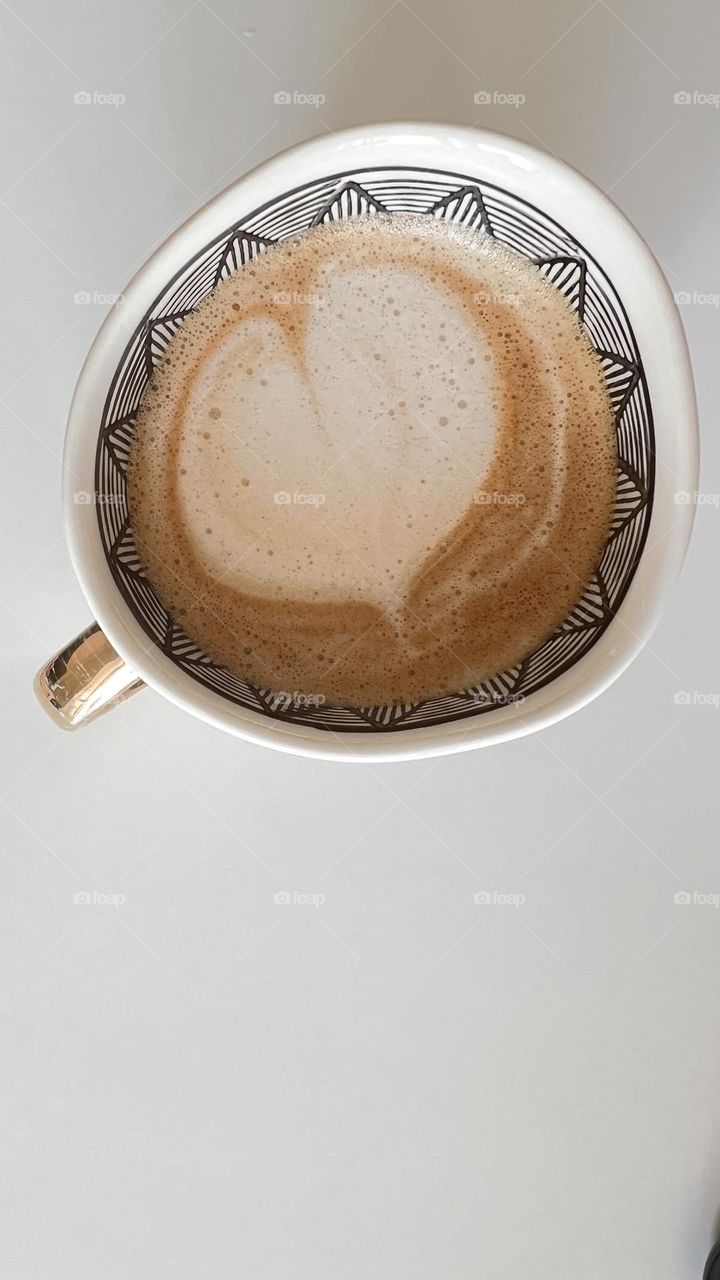 Good morning to my everyday heart coffee