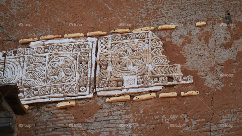 Shed-batu. The city is made of clay.