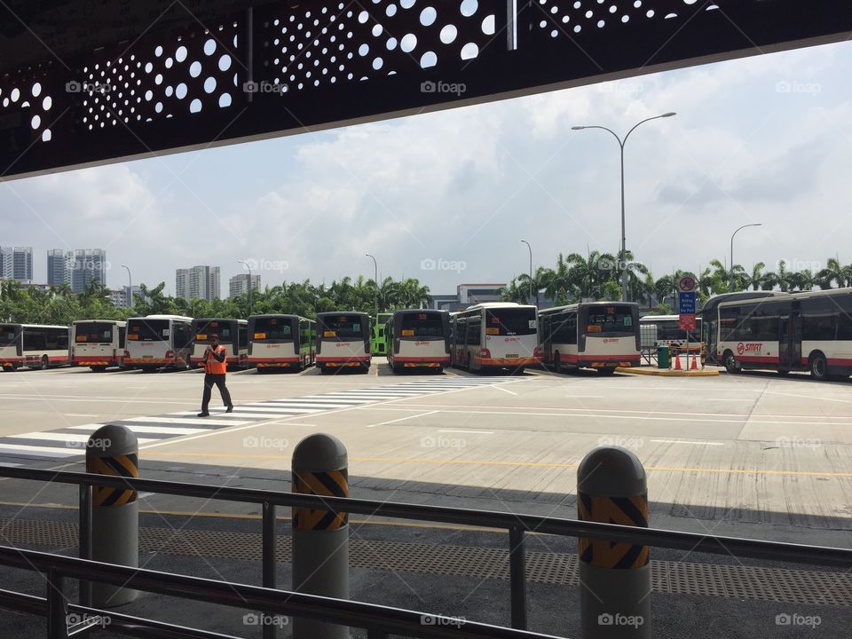 Woodlands bus interchange, Singapore